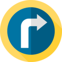 signs,traffic sign,circular,turn right,obligatory
